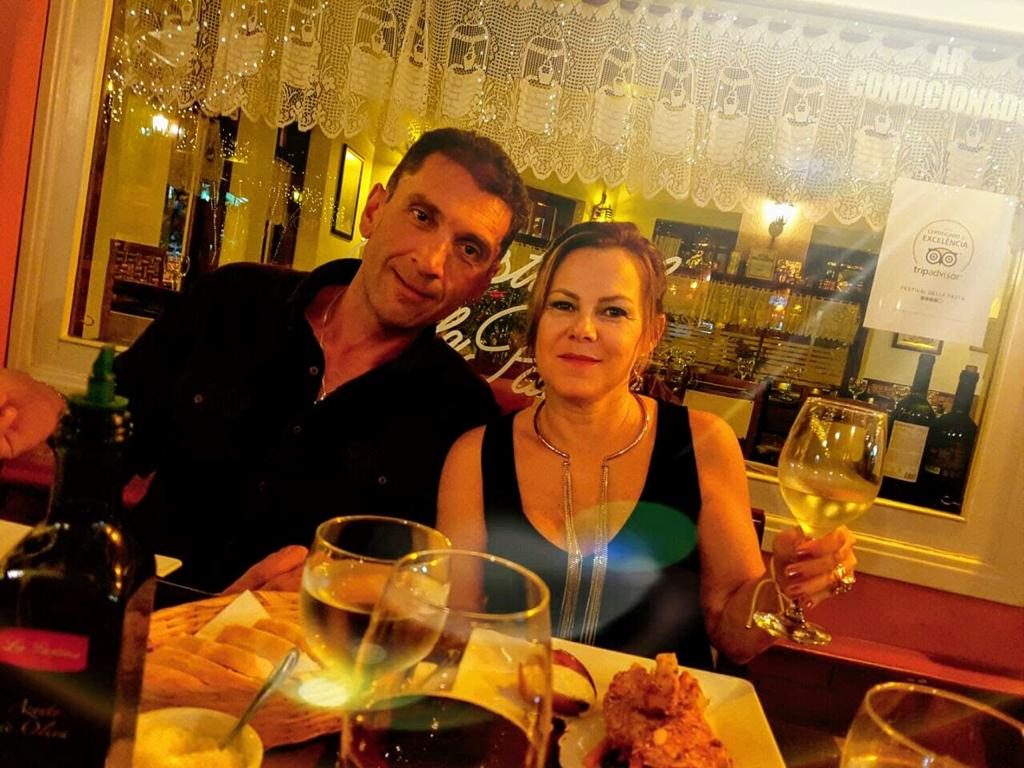 Chef Carmelo Flaviano e Arlene